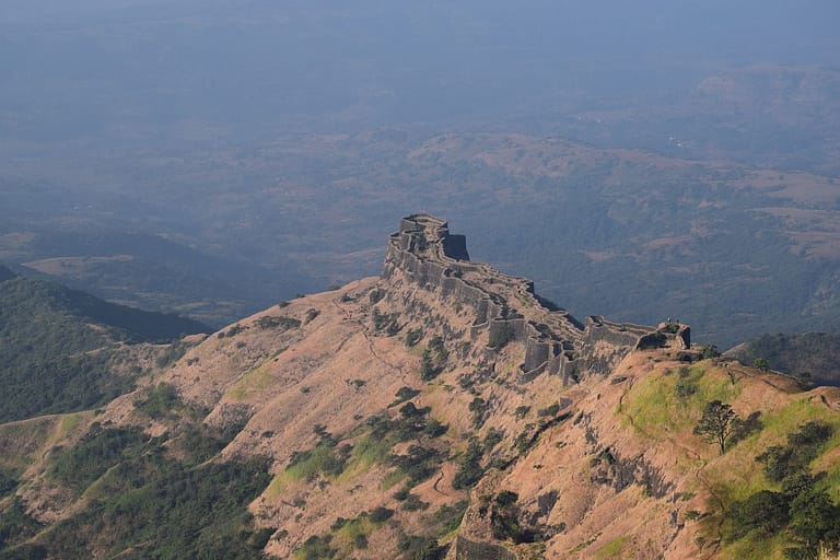 fort, rajgad fort, india